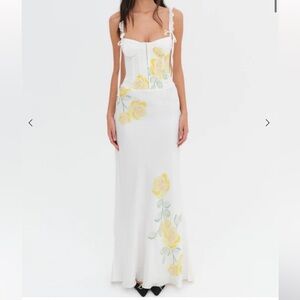 For Love and Lemons Millie Maxi Dress